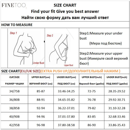 One Piece Floral Lace Bras for Women Sexy Push Up Hollow Out Bralette Female