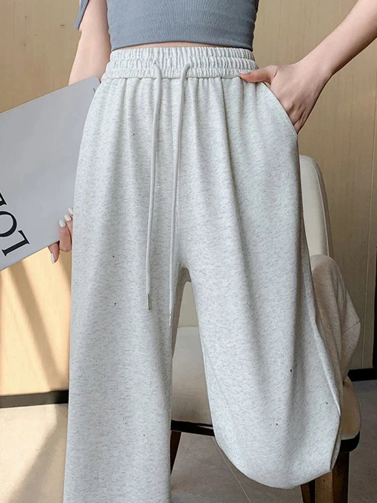 Fashionable Office Ladies YK2 High Waist Slim Straight