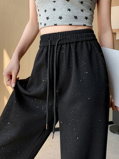 Fashionable Office Ladies YK2 High Waist Slim Straight